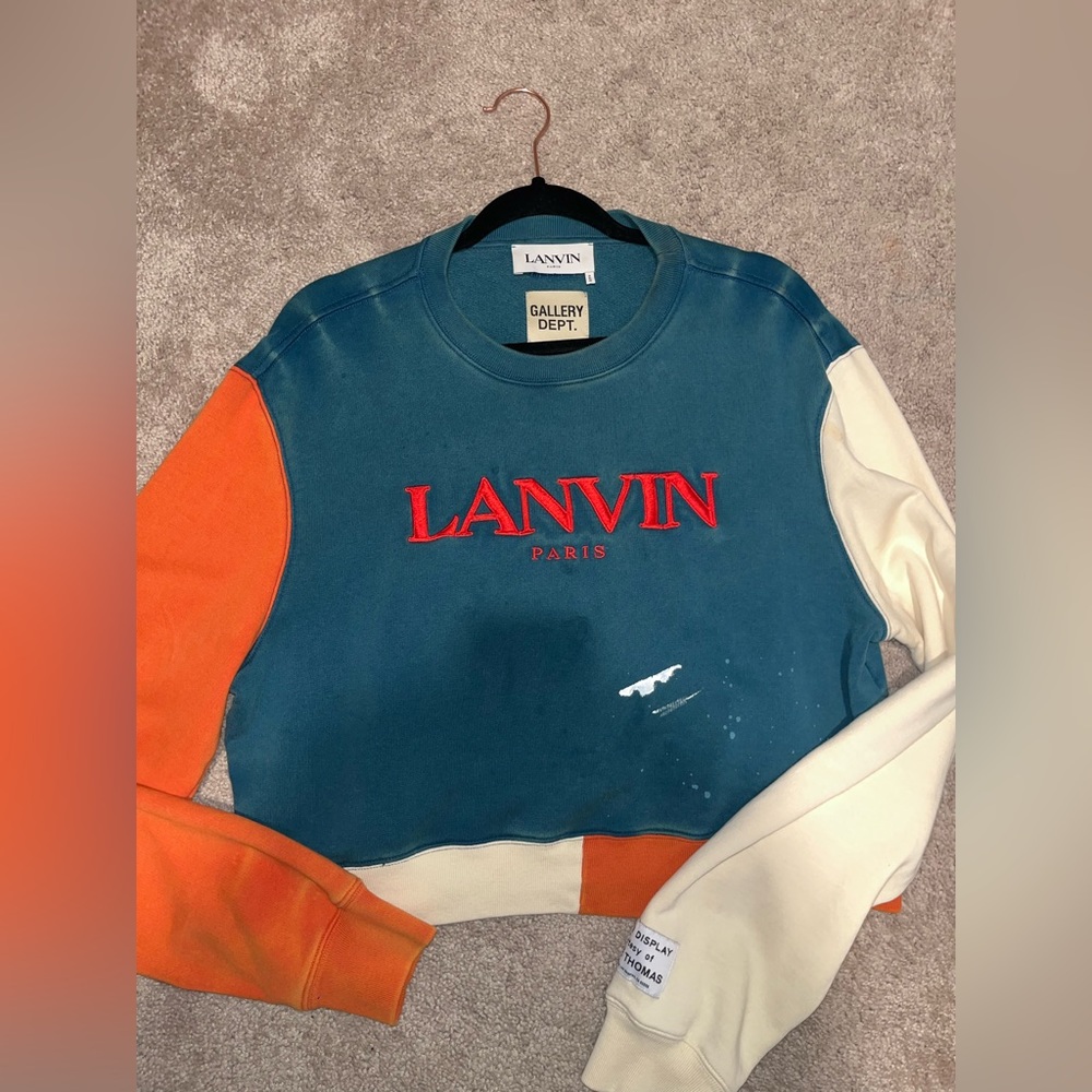 LANVIN x GALLERY DEPT. Crew neck